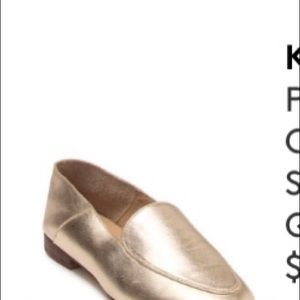 Gold Leather Loaders KAANAS